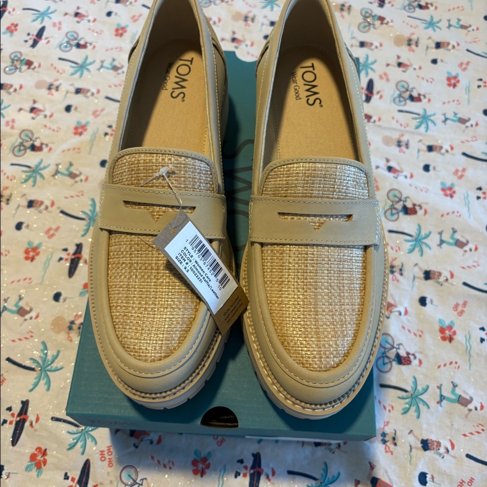 TOMS’s loafers size 9.5. New with tags.